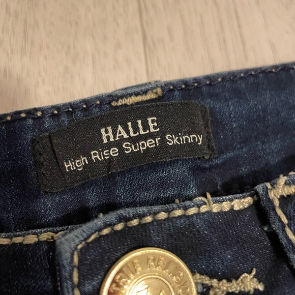 Dark wash true religion skinny jeans. Brand new - Picture 5 of 6